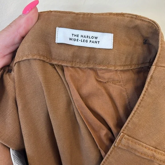 Madewell The Harlow Wide-Leg Pant Acorn Size 12 - Picture 12 of 12